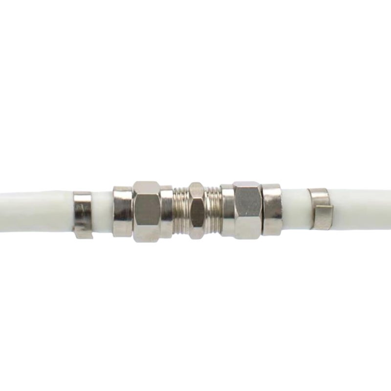 EZYUMM 6-Pack Coaxial Cable Connector, F-Type Female to Female RG6 Coax Extender Adapter for TV, Satellite, Cable Modem & VCR (Nickel Plated, High-Speed Signal) - Image 2